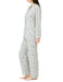 Sanrio Women's Gray Pajama Set - Hangyodon & Cinnamoroll Long Sleeve Jersey- Japan Figure Store - #1 Bring To You The Best Japanese Goods