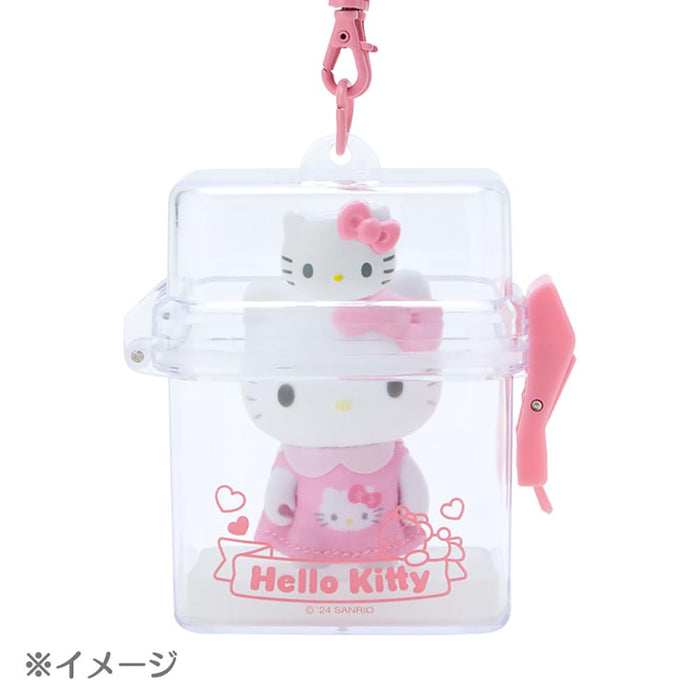 Sanrio Hello Kitty Pitatto Friends Mini Clear Case 8x8x4cm Dress-Up Goods- Japan Figure Store - #1 Bring To You The Best Japanese Goods