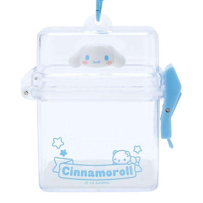 Sanrio Pitatto Friends Mini Clear Case Cinnamoroll 8x8x4 cm Dress-Up Items- Japan Figure Store - #1 Bring To You The Best Japanese Goods