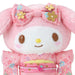 Sanrio My Melody Plush Toy with Kimono - Soft and Cuddly Collectible 067474- Japan Figure Store - #1 Bring To You The Best Japanese Goods