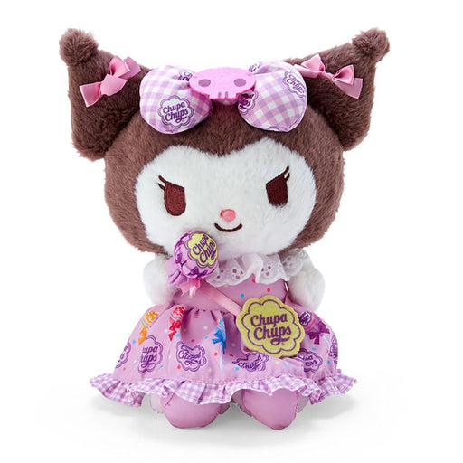Sanrio Kuromi Chupa Chups Plush Toy 2nd Edition - 25x19x15.5 cm- Japan Figure Store - #1 Bring To You The Best Japanese Goods