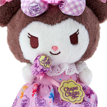 Sanrio Kuromi Chupa Chups Plush Toy 2nd Edition - 25x19x15.5 cm- Japan Figure Store - #1 Bring To You The Best Japanese Goods