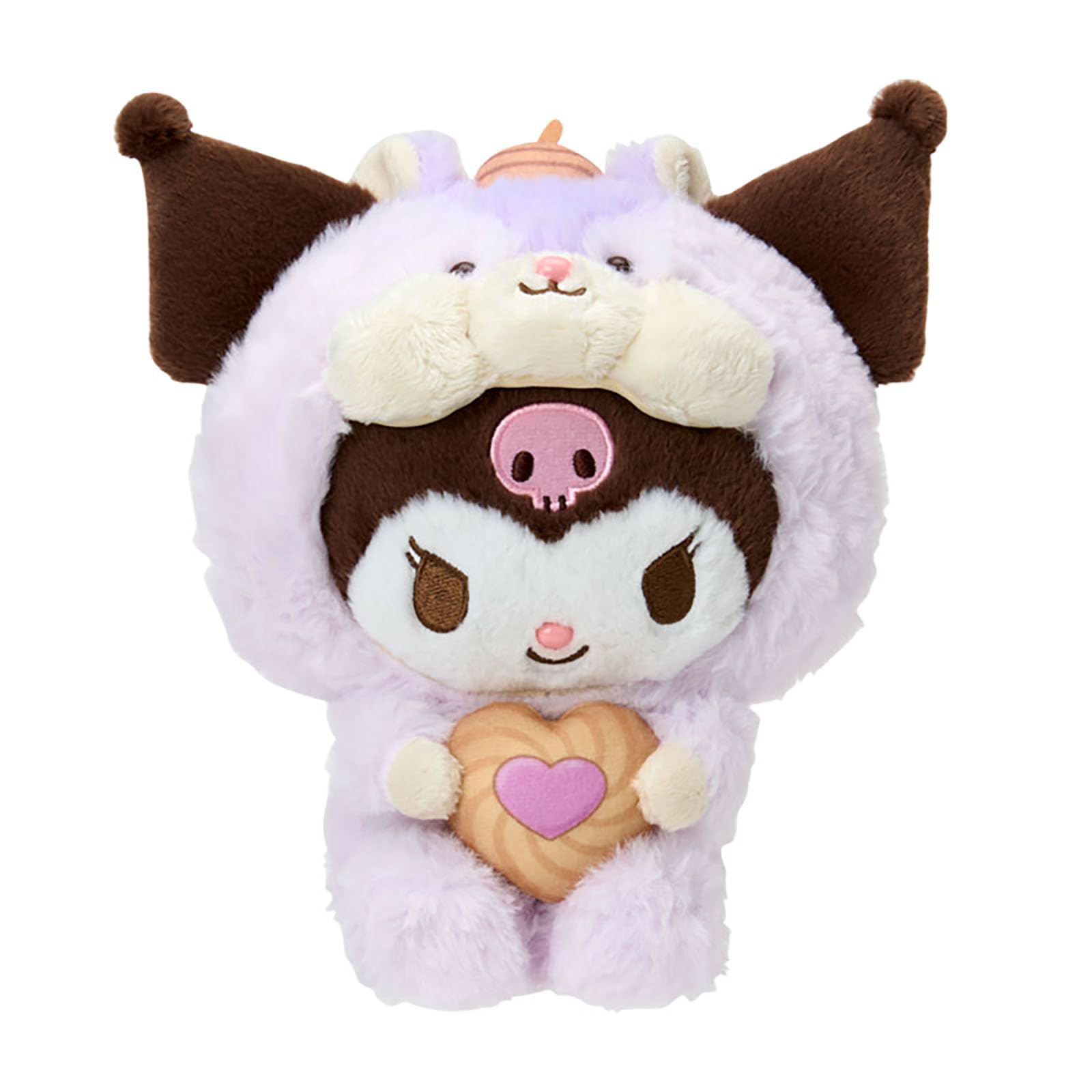 Sanrio Kuromi Squirrel Fluffy Plush Toy for Ages 3+ - Model 651109