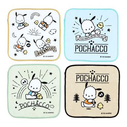 Sanrio Pochacco Petit Kids Towel Set of 4 - Soft and Absorbent Towels- Japan Figure Store - #1 Bring To You The Best Japanese Goods