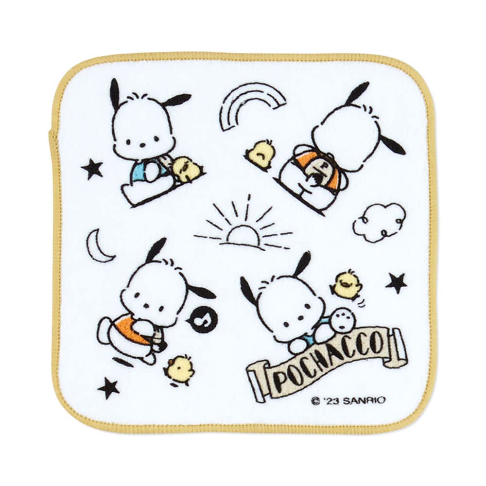 Sanrio Pochacco Petit Kids Towel Set of 4 - Soft and Absorbent Towels- Japan Figure Store - #1 Bring To You The Best Japanese Goods