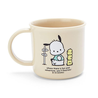 Sanrio Pochacco Kids Plastic Cup 742686 Durable and Cute Design- Japan Figure Store - #1 Bring To You The Best Japanese Goods