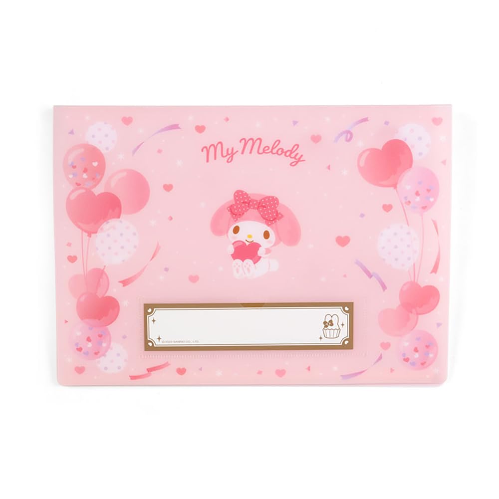 Sanrio My Melody Pocket File 20x28cm Character Organizer- Japan Figure Store - #1 Bring To You The Best Japanese Goods
