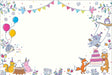 Sanrio Postcard Set - Animals and Forest Party Theme - HP4-9 L 304- Japan Figure Store - #1 Bring To You The Best Japanese Goods