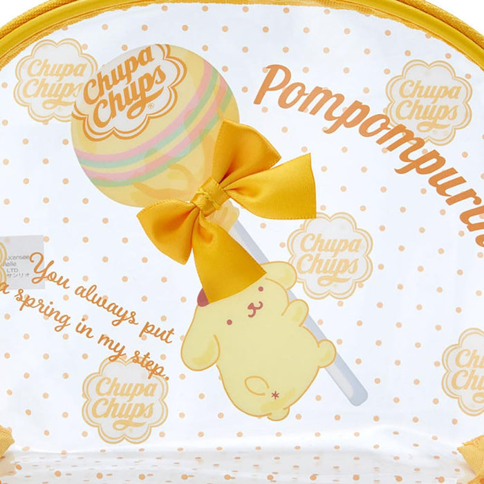 Sanrio Chupa Chups 2nd Edition Pompompurin Pouch 13X19X6Cm- Japan Figure Store - #1 Bring To You The Best Japanese Goods
