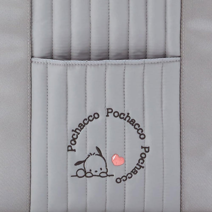 Sanrio Quilted Tote Bag M Pochacco 46x12.5x28cm- Japan Figure Store - #1 Bring To You The Best Japanese Goods