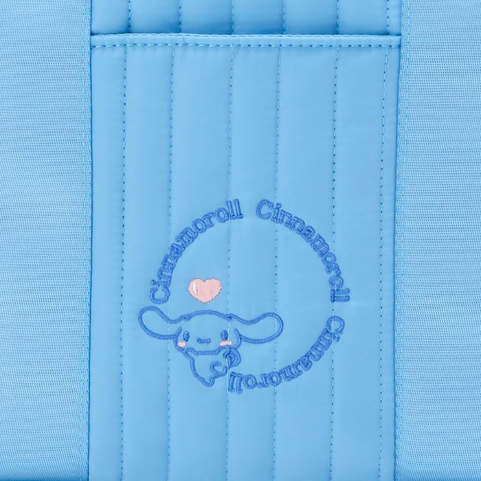 Sanrio Quilted Tote Bag Cinnamoroll 28.5 x 10 x 21 cm- Japan Figure Store - #1 Bring To You The Best Japanese Goods