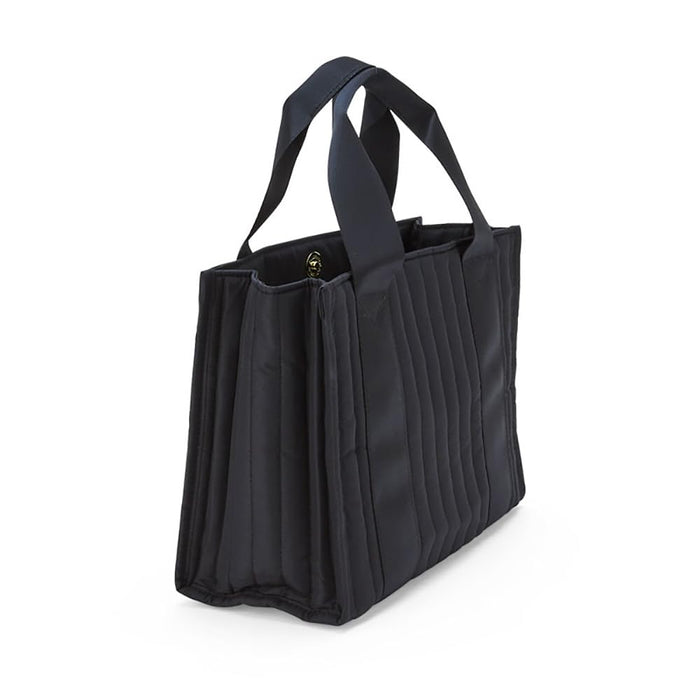 Sanrio Quilted Tote Bag S Kuromi 28.5x10x21 cm- Japan Figure Store - #1 Bring To You The Best Japanese Goods