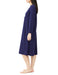 Sanrio Women's Navy Long Sleeve Room Dress - Cinnamoroll & Hello Kitty M- Japan Figure Store - #1 Bring To You The Best Japanese Goods