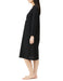 Sanrio Women's Long Sleeve Hello Kitty Hangyodon Black Roomwear Dress L- Japan Figure Store - #1 Bring To You The Best Japanese Goods