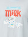 Sanrio Women's Long Sleeve Blue Roomwear Dress - Hello Kitty & Hangyodon L- Japan Figure Store - #1 Bring To You The Best Japanese Goods