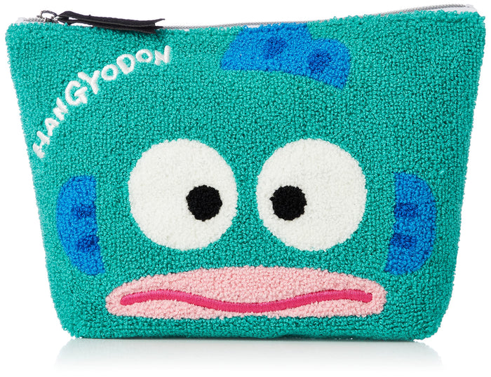 Sanrio Hangyodon Sagara Pouch Turquoise - Cute and Durable Essentials Bag- Japan Figure Store - #1 Bring To You The Best Japanese Goods
