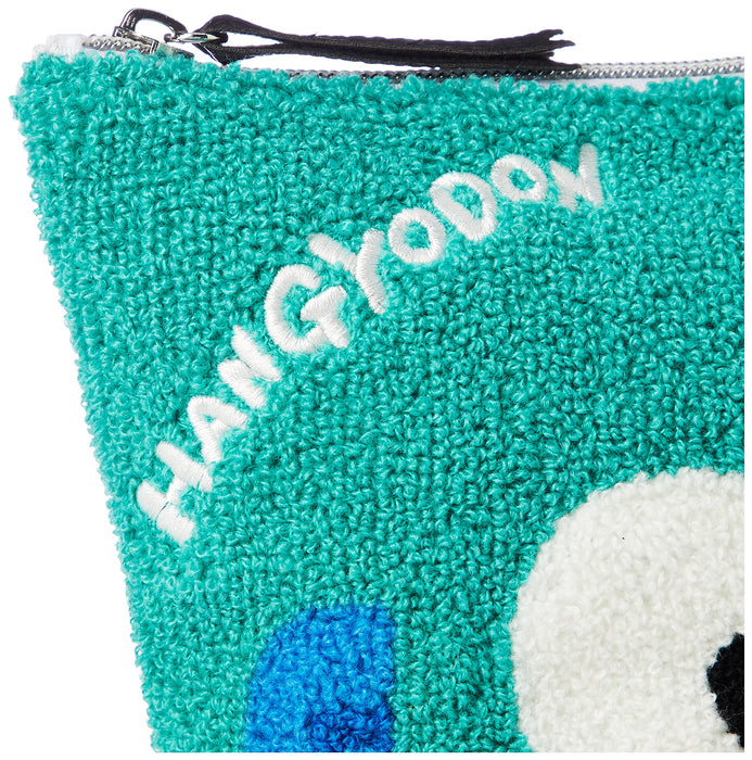 Sanrio Hangyodon Sagara Pouch Turquoise - Cute and Durable Essentials Bag- Japan Figure Store - #1 Bring To You The Best Japanese Goods