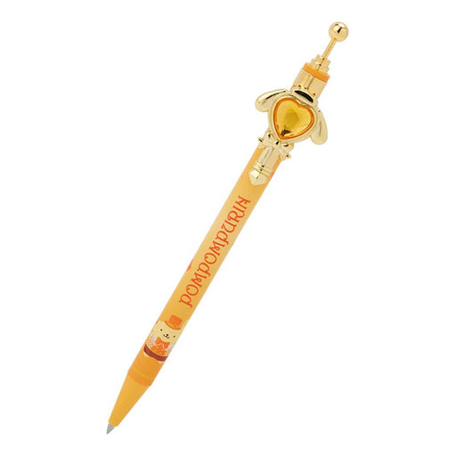 Sanrio Pompompurin Ballpoint Pen with Stone Black Ink- Japan Figure Store - #1 Bring To You The Best Japanese Goods