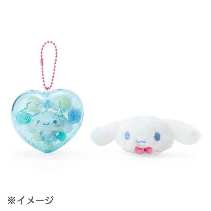 Sanrio Cinnamoroll 3D Mascot Holder - Clear Plump 7 x 8 x 5 cm- Japan Figure Store - #1 Bring To You The Best Japanese Goods