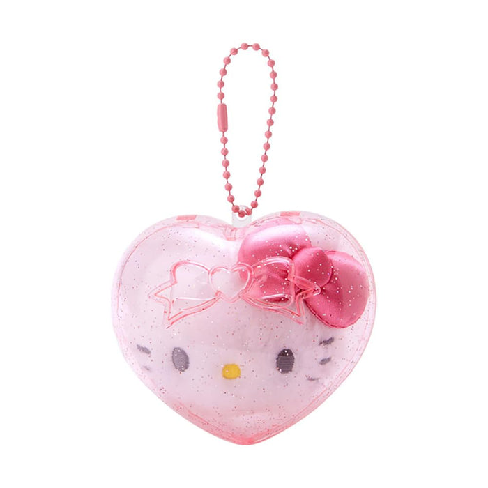 Sanrio Hello Kitty 3D Mascot Holder Clear Plump 7x8x5cm Character- Japan Figure Store - #1 Bring To You The Best Japanese Goods