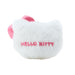 Sanrio Hello Kitty 3D Mascot Holder Clear Plump 7x8x5cm Character- Japan Figure Store - #1 Bring To You The Best Japanese Goods