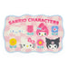 Sanrio Characters Mini Room Mat Pastel Checker 35x55cm- Japan Figure Store - #1 Bring To You The Best Japanese Goods