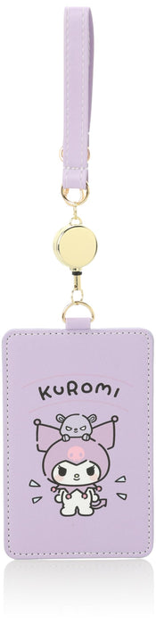 Sanrio Kuromi Purple Pass Case for Women - Sanrio Characters Ku-Pas01- Japan Figure Store - #1 Bring To You The Best Japanese Goods