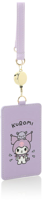 Sanrio Kuromi Purple Pass Case for Women - Sanrio Characters Ku-Pas01- Japan Figure Store - #1 Bring To You The Best Japanese Goods