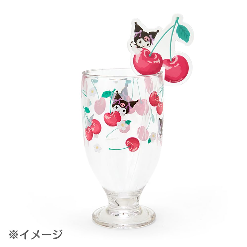 Sanrio Kuromi Colorful Fruit Decorative Stirrer - 18.5x6.5x0.5 cm- Japan Figure Store - #1 Bring To You The Best Japanese Goods