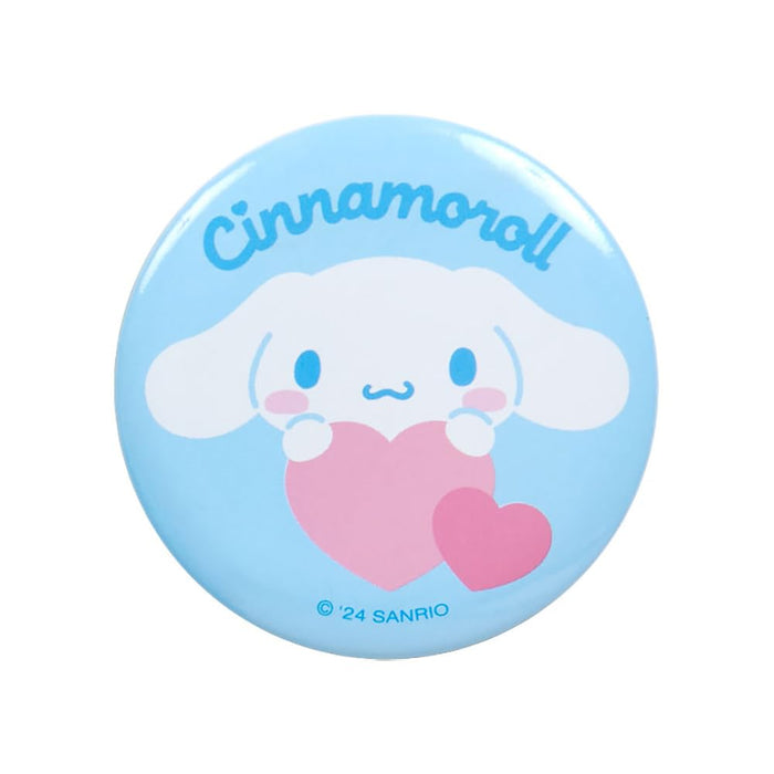Sanrio Cinnamoroll Mini Pouch with Badge - Colorful Heart Series 3rd Edition- Japan Figure Store - #1 Bring To You The Best Japanese Goods
