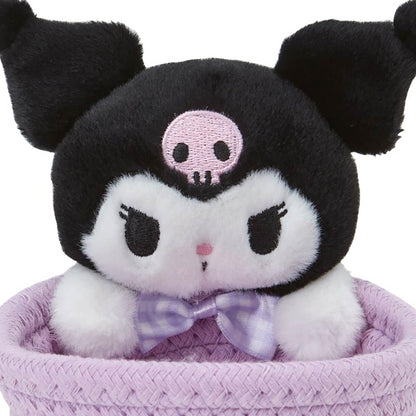 Sanrio Kuromi Rope Basket S - Cute Storage Solution- Japan Figure Store - #1 Bring To You The Best Japanese Goods