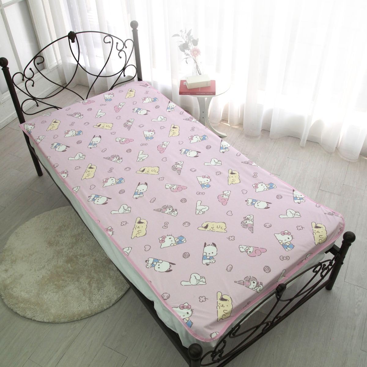 Sanrio Waterproof Bedwetting Sheet 70x120cm – Kuromi My Melody Kitty Cinnamoroll- Japan Figure Store - #1 Bring To You The Best Japanese Goods