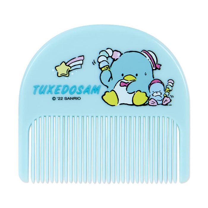 Sanrio Tuxedo Sam Mirror with Vinyl Case and Comb 8.5 x 1.2 x 8.2 cm- Japan Figure Store - #1 Bring To You The Best Japanese Goods