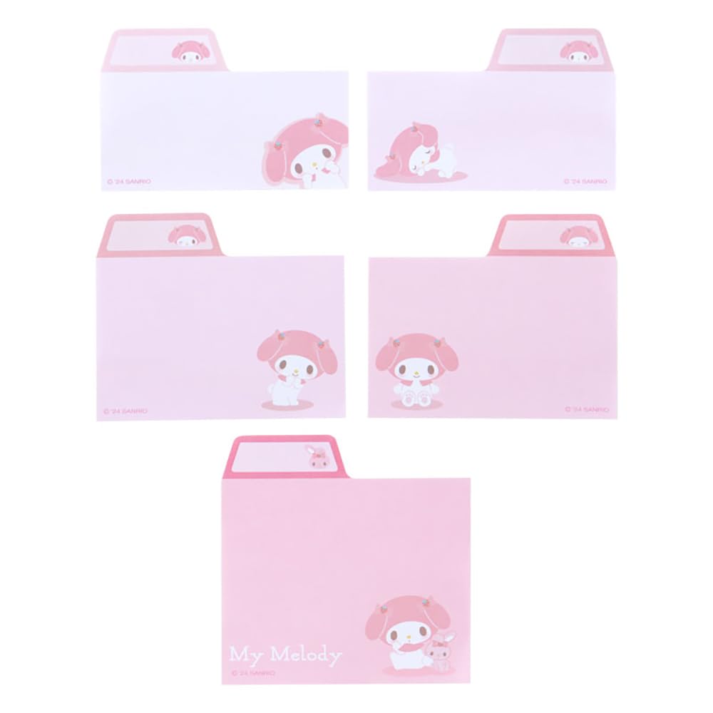 Sanrio My Melody Sticky Notes 6.9x6.9cm - Cute Character Design- Japan Figure Store - #1 Bring To You The Best Japanese Goods