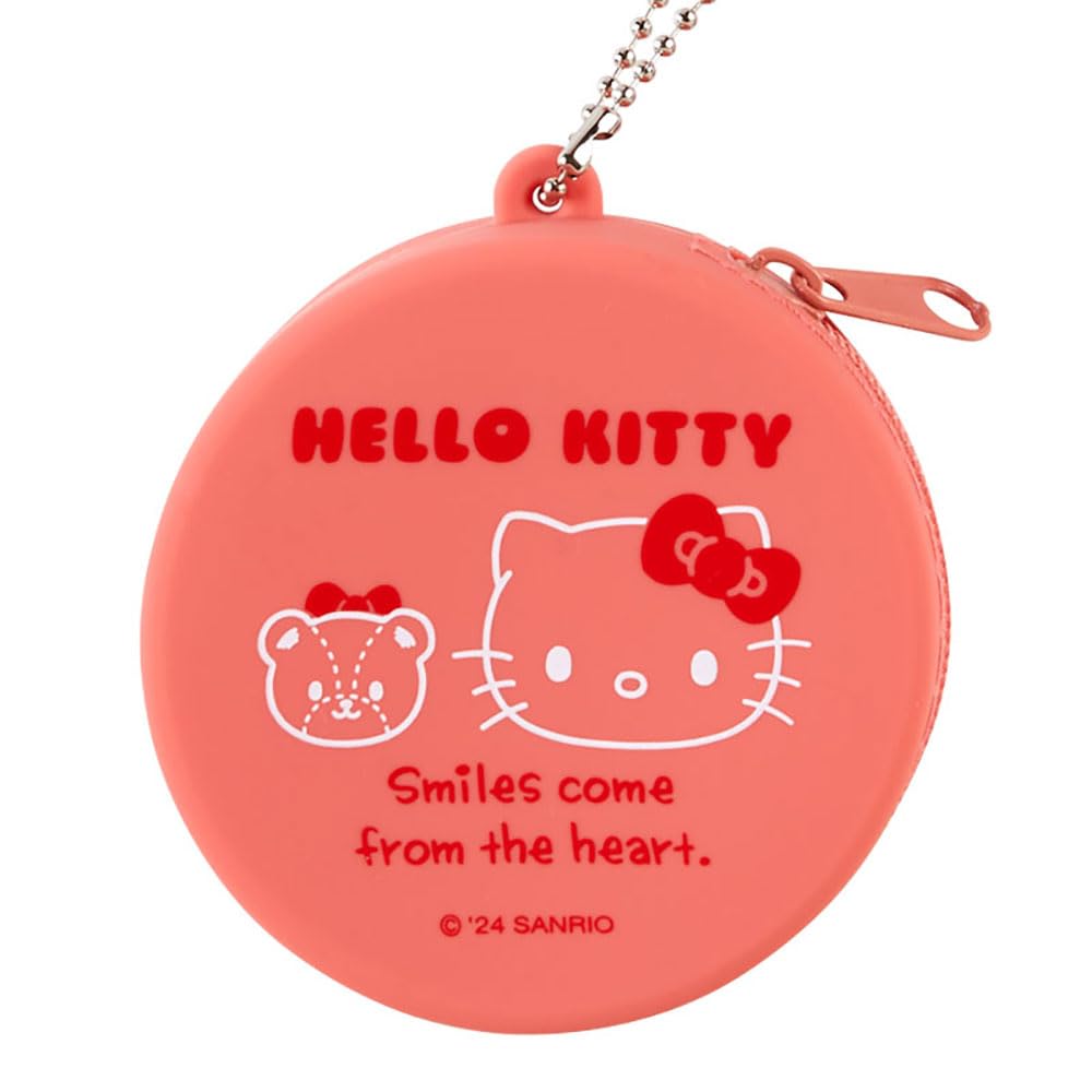 Sanrio Silicone Mini Case Keychain Hello Kitty 6.5x6.5x3cm Character Charm- Japan Figure Store - #1 Bring To You The Best Japanese Goods