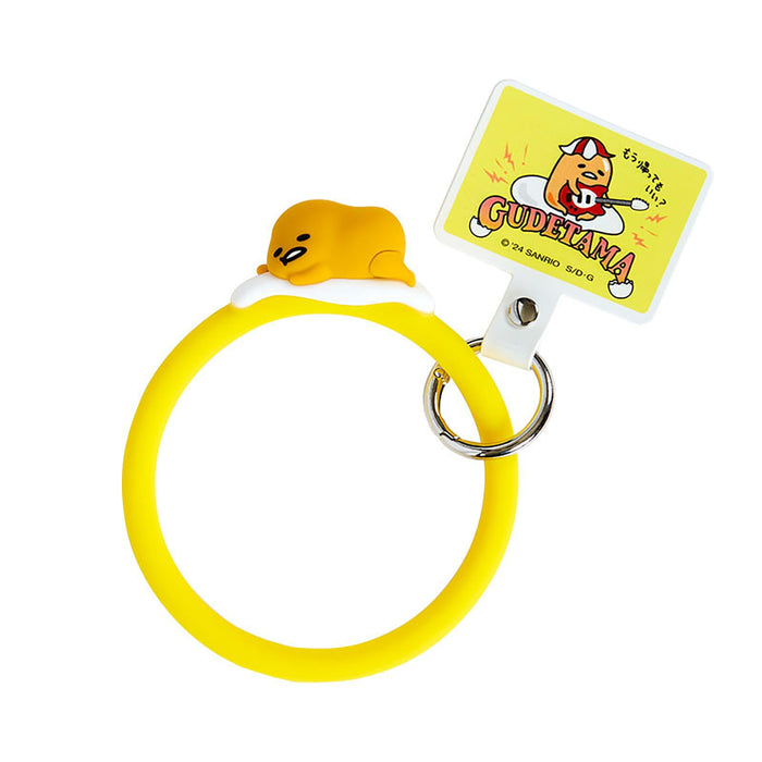 Sanrio Gudetama Festival Smartphone Ring Strap 919021- Japan Figure Store - #1 Bring To You The Best Japanese Goods
