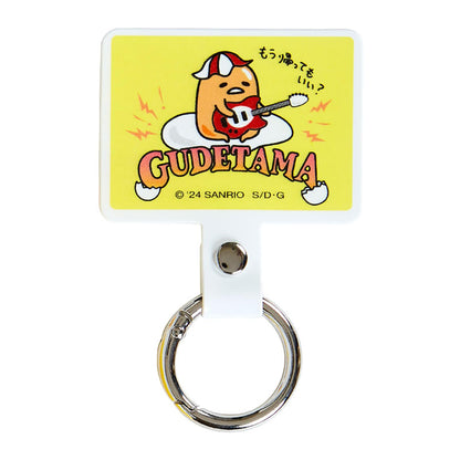 Sanrio Gudetama Festival Smartphone Ring Strap 919021- Japan Figure Store - #1 Bring To You The Best Japanese Goods