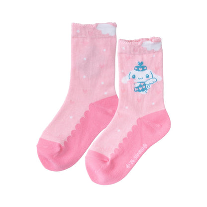 Sanrio Women's and Kids' Short Socks – Cinnamoroll Hello Kitty & Friends 15-25cm- Japan Figure Store - #1 Bring To You The Best Japanese Goods