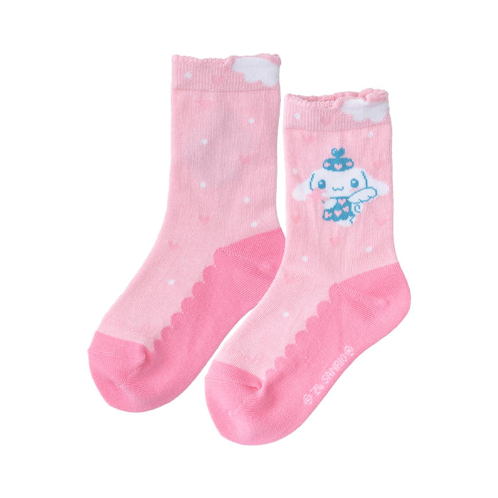 Sanrio Women's and Kids' Short Socks – Cinnamoroll Hello Kitty & Friends 15-25cm- Japan Figure Store - #1 Bring To You The Best Japanese Goods