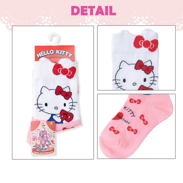 Sanrio Women's and Kids' Short Socks - Cinnamoroll Hello Kitty My Melody Kuromi- Japan Figure Store - #1 Bring To You The Best Japanese Goods