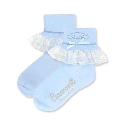 Sanrio Women's and Kids' Short Socks - Hello Kitty My Melody & More 15-25cm- Japan Figure Store - #1 Bring To You The Best Japanese Goods