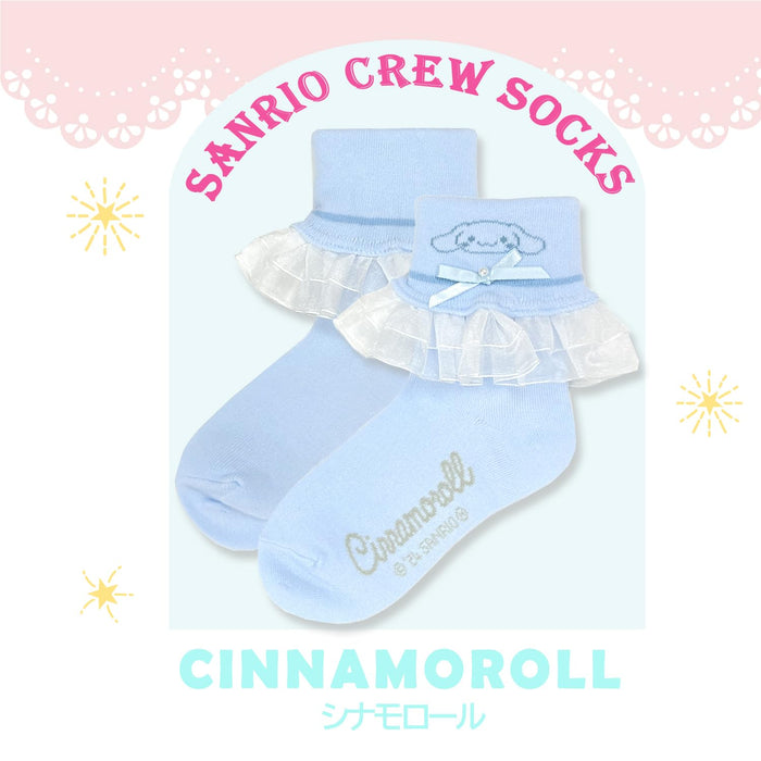Sanrio Women's and Kids' Short Socks - Hello Kitty My Melody & More 15-25cm- Japan Figure Store - #1 Bring To You The Best Japanese Goods