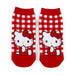 Sanrio Hello Kitty Socks 23-25cm Cute Kitty-Chan Design for Women- Japan Figure Store - #1 Bring To You The Best Japanese Goods