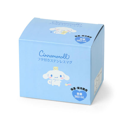 Sanrio Cinnamoroll Stainless Steel Mug with Lid 360ml Hot and Cold Storage