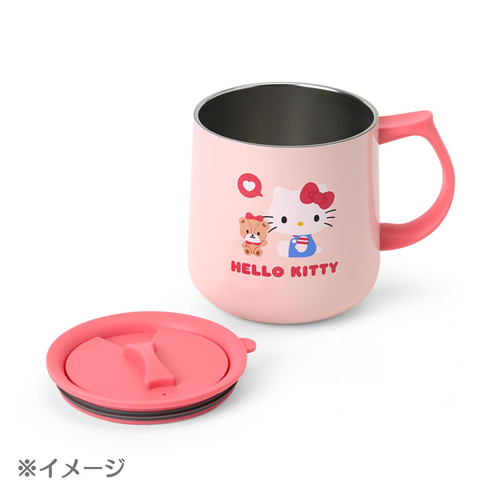 Sanrio Stainless Steel Kuromi Mug with Lid 360ml Hot & Cold Storage