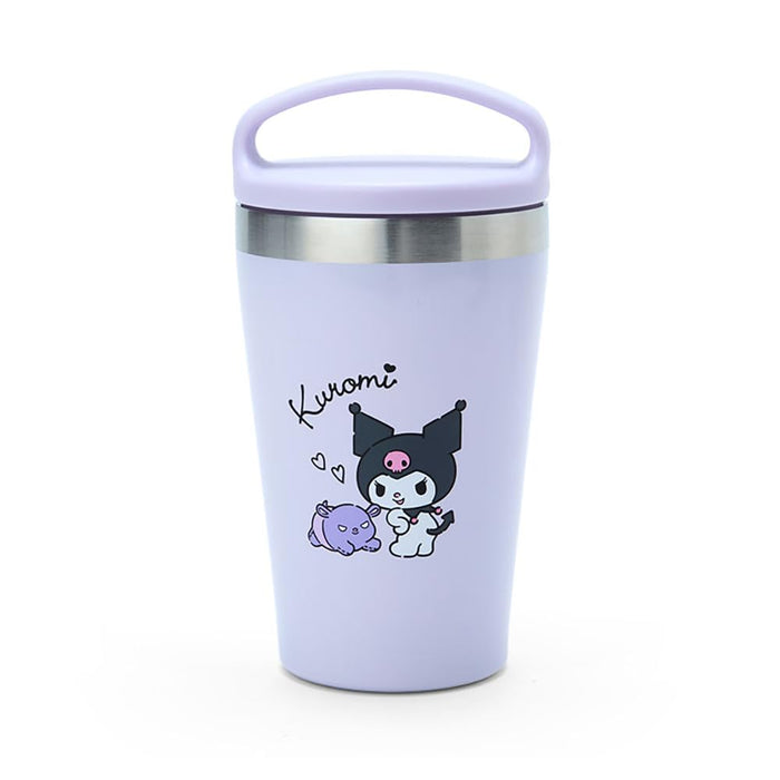 Sanrio Kuromi Stainless Steel Tumbler with Handle 16 x 8.5 cm- Japan Figure Store - #1 Bring To You The Best Japanese Goods