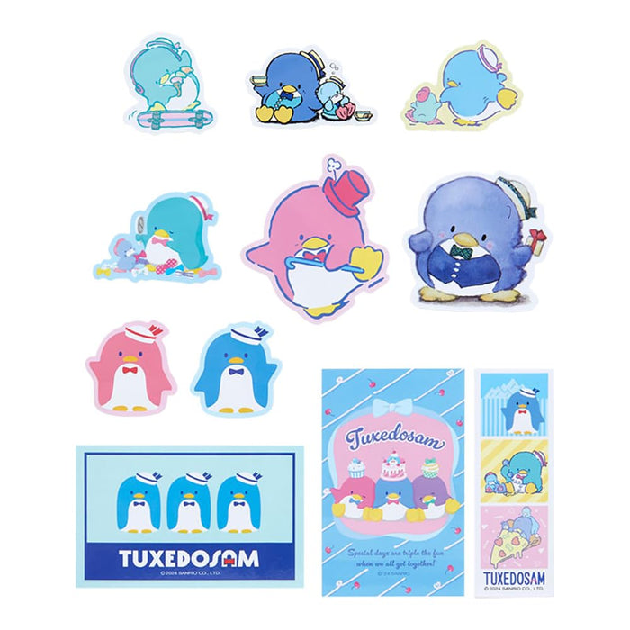 Sanrio Tuxedo Sam Birthday Sticker Set 493791 Character Stickers Pack- Japan Figure Store - #1 Bring To You The Best Japanese Goods
