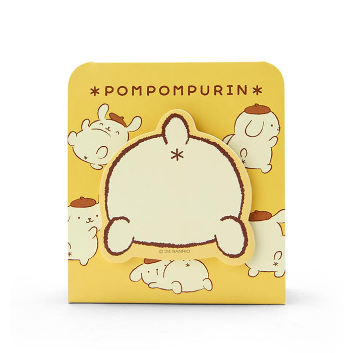 Sanrio Sticky Note Memo Set Pompompurin Character 10x9.5x0.4 cm- Japan Figure Store - #1 Bring To You The Best Japanese Goods