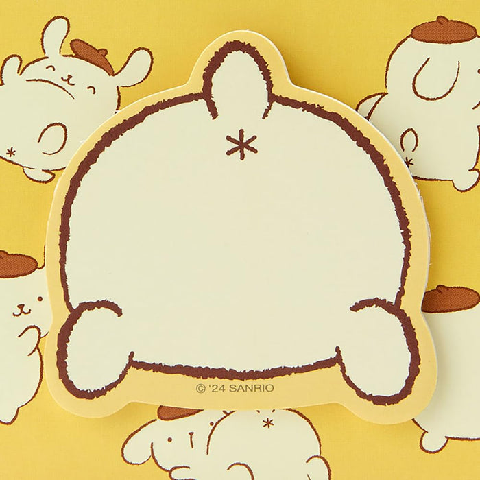 Sanrio Sticky Note Memo Set Pompompurin Character 10x9.5x0.4 cm- Japan Figure Store - #1 Bring To You The Best Japanese Goods