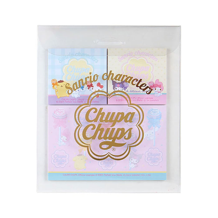 Sanrio Sticky Notes Chupa Chups Edition 2 - 14x11.5cm Sanrio Characters- Japan Figure Store - #1 Bring To You The Best Japanese Goods